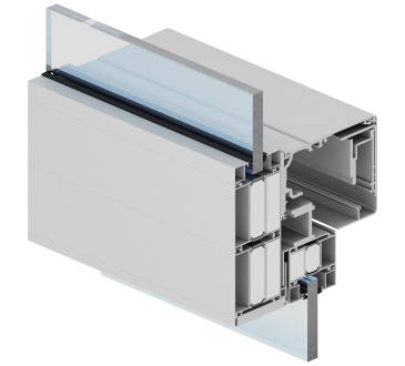Fire protection automatic sliding door